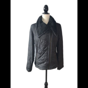 Prana Diva Jacket Faux Fur Sherpa Winter Multi Wear